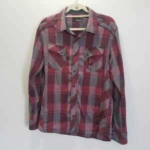 Men's Buckle Brand Button Up